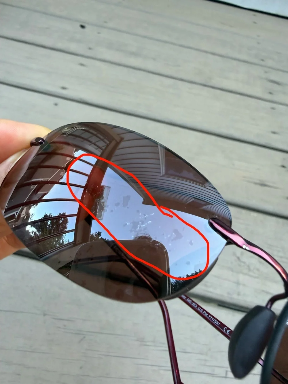 Maui Jim Honolua Bay MJ-516-02 rimless polarized sunglasses